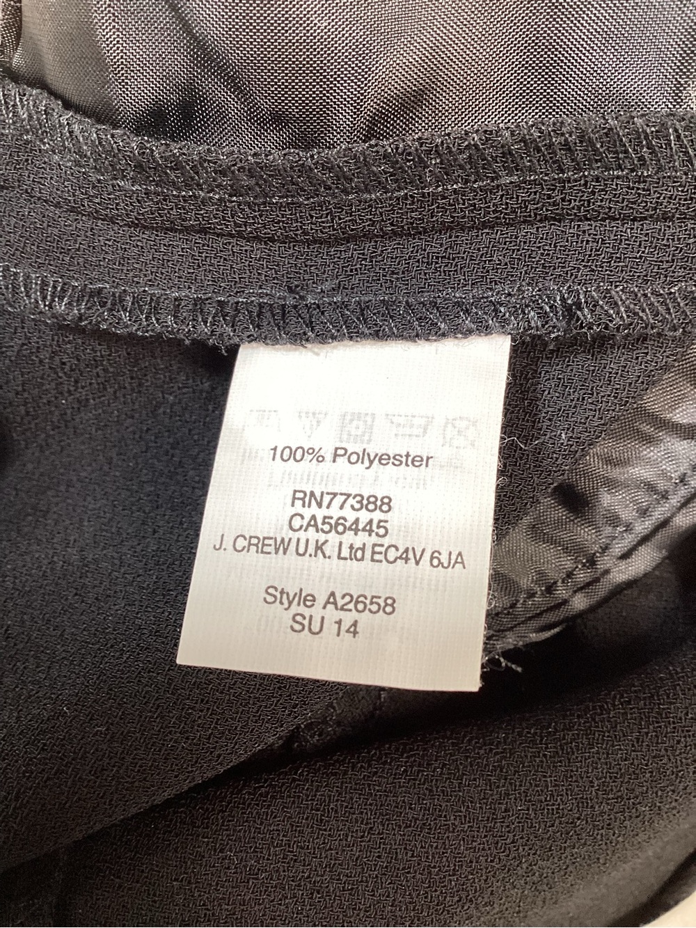 J. Crew Black High-Waist Tailored Shorts - Picture 5 of 10